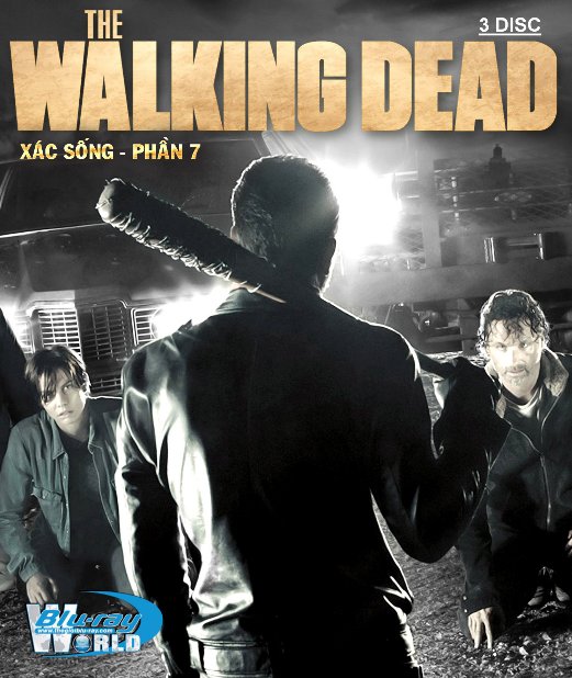 B3092. The Walking Dead SEASON 7 - XÁC SỐNG PHẦN 7 (3DISC) 2D25G (DTS-HD MA 5.1)